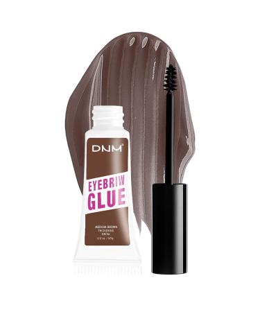 Kaely PROFESSIONAL MAKEUP Brow Glue Tinted Eyebrow Gel Eyebrow Mascara Waterproof gel para cejas a prueba de agua Eye Brow Fast Sculpt Vegan & Cruelty-Free 1Pcs-03 Medium Brown 1 Count (Pack of 1) 03 Medium Brown