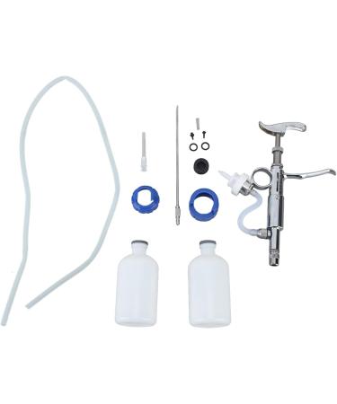 Detachable Stainless Steel Continuous Injection Syringe - Easy Clean & Reusable for Animals on Farm - Buy Online on GoSupps.com