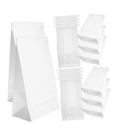 Healifty 50pcs Kraft Coated Paper Travel Vomiting Bag Vomiting Bags Disposable Outdoor Trash Bags Kraft Bags Outdoor Disposable Bag Disposable Emesis Bags Vomit Bags Water Proof