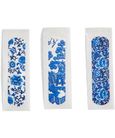 Two's Company Blue Willow Bandages Gift Box - 30 Pieces, 3-inch Length - Buy Online on GoSupps.com