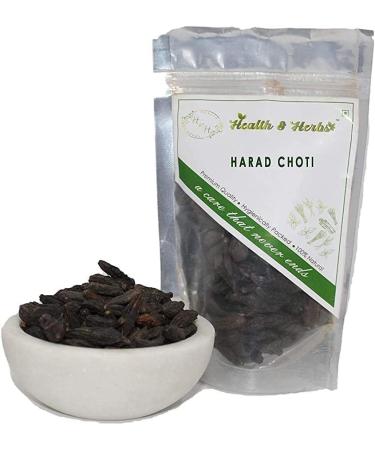 SENTA Health & Herbs Harad Choti - Black Himej -Terminalia Chebula - Myrobalan- Harad Small Black (100g)