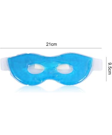 Cooling Eye Mask - Reusable Gel Mask with Visual Holes for Soothing Relief | International Shipping - Buy Online on GoSupps.com