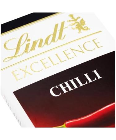  Lindt Lindt Excellence Chilli Chocolate 100 g (Pack of 5) - Buy Online on GoSupps.com