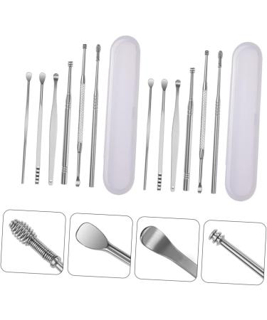 Stainless Steel Ear Cleaning Tools Set - Reusable Ear Cleaner & Care Kit - Buy Online on GoSupps.com
