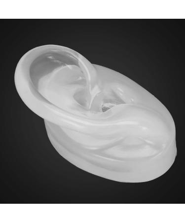 Silicone Ear Model for Display & Ear Impression Practice - Realistic Artificial Right Ear for Prosthetic Head - Buy Online on GoSupps.com