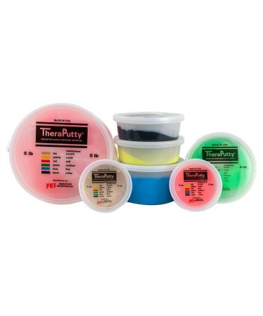 Cando TheraPutty - Therapeutic modelling clay - 3 oz - red (light) red 3 oz - Buy Online on GoSupps.com