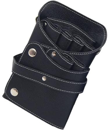 FOMIYES 3ST Hairdresser Belt Bag | Salon Cosmetic Brush Tool Organizer | Vintage Black | 3 Pieces - Buy Online on GoSupps.com