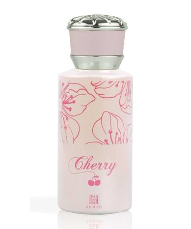 AHMED Cherry 50mL Fragrance for Women Youthful and sensual fragrance with Citrus Cherry Flower Accords Jasmine Vetiver and a Sandalwood/White Musk Base