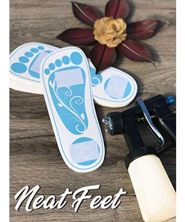100 Pairs Premium Disposable Spray Tanning Feet Pads - International Shipping Available - Buy Online on GoSupps.com