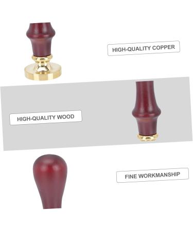 POPETPOP 2 Pcs Dispensing Plate Tool Vintage Makeup Wooden Stamps Pressing Seal Makeup Tool Alien Powdery 1 count (Pack of 1) Brownx2pcs - Buy Online on GoSupps.com