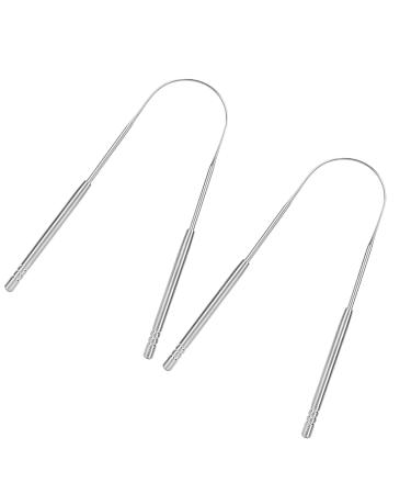 Verdant Touch tongue scraps made of stainless steel U-shaped tongue cleaner for oral care for the removal of bad breath oral health protection