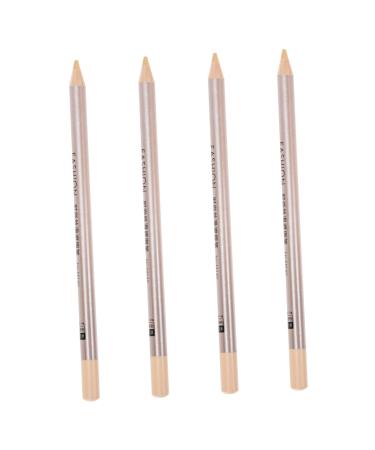 FOMIYES 4pcs Concealer Pen Makeup Concealer Cosmetic Spot Concealer Pen Eye Circle Concealer Pencil Makeup Concealer Pen Cosmetic Concealer Pencils Wooden Concealer Pencils The Face Set 16x0.8cm Assorted Color