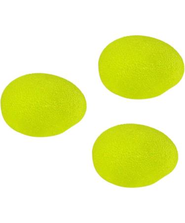 3pcs Healeved Hand Grip Balls - Stress Relief Finger Exercise Egg Shape Muscle Balls for Strength and Therapy - Buy Online on GoSupps.com