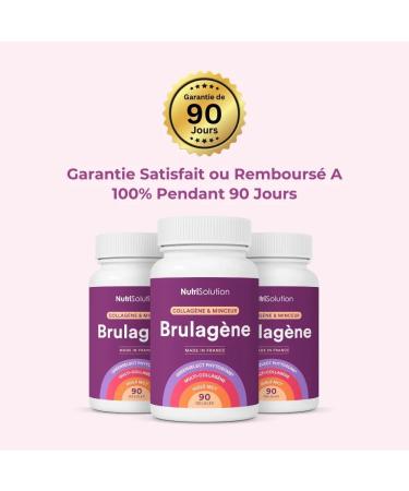 Brulagene: Powerful Fat Burner with Collagen - For Fast and Effective Weight Loss - Supports Metabolism and Skin Health - 90 Capsules - Made in France (1) - Buy Online on GoSupps.com