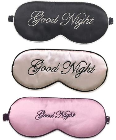 HAPINARY 1 Pc Silk Eye Pillows For Sleeping Eye Covers For Sleeping Elastic Eye Mask For And Contoured Eye Mask For Travel Work Comfortable Goggles - Buy Online on GoSupps.com