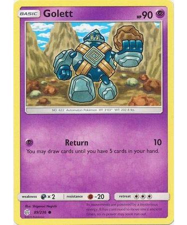 Golett - 89/236 - Common - Cosmic Eclipse