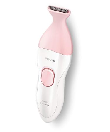 Philips BikiniPerfect Advanced Women's Trimmer Kit for Bikini Line, Rechargeable Wet & Dry use, 3 attachments HP6376/61