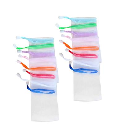 AUTSUPPL 30pcs Foaming Net Soap Soap Saver Holder Soap Sack Saver Foam Nets Soap Nylon