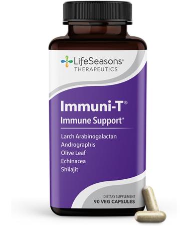 LifeSeasons Rest-ZZZ + Immuni-T Bundle Natural Sleep & Immune Support Fall Asleep & Stay Asleep Boost Immunity & Defend Against Cold & Flu Melatonin Chamomile 60 Capsules & 90 Capsules - Buy Online on GoSupps.com