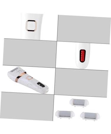 Ipetboom 1pc Foot Grinder Electronic Feet File Foot Scrubber Heel Pedicure File Rechargeable Fabric Foot Remover Handheld Foot Clippers Scroll Wheel - Buy Online on GoSupps.com