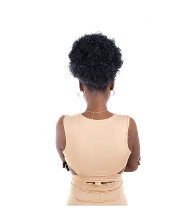 Afro Ponytail Drawstring - Short Curly Hair Extension Updo for Natural Black Hair | 1pc - Buy Online on GoSupps.com