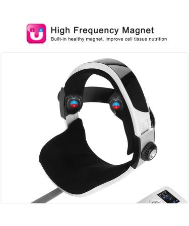 Semme Electrical Head Massage Device - Humanized Design for Home Relaxation | Vibration Helmet for Brain Voltage Massage & Health Benefits - Buy Online on GoSupps.com