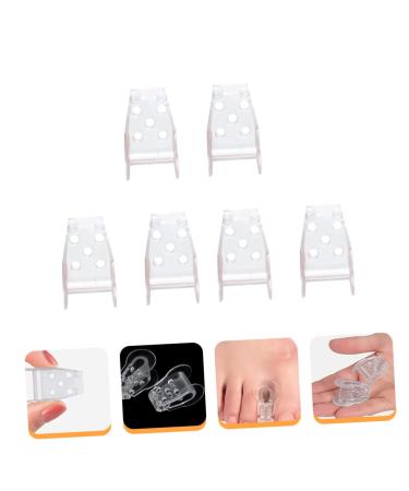 Pedicure Tools Set - 3 Pairs Silicone Splitter & Splint Thumbs Straighteners for Men | Valgus & Foot Separator | Nail Gel & Manicure Kit - Buy Online on GoSupps.com