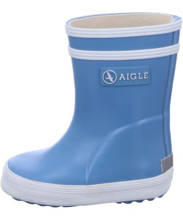 Aigle Baby Flac Wellington Boots 6 UK Child - Blue Ciel - Buy Online on GoSupps.com