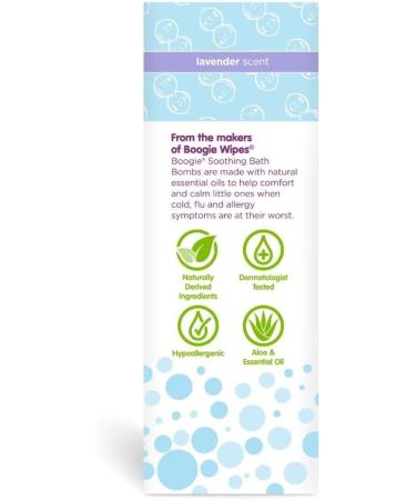 Boogie Fizzies Kids Bath Bombs with Lavender - 2.8 oz, Pack of 3 - Made with Aloe and Calming Vapors - Buy Online on GoSupps.com