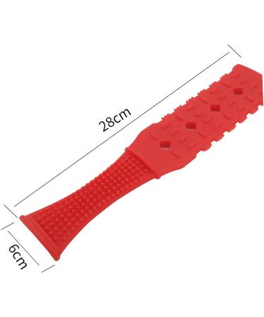 Healeved 6 STK Acupuncture Massage Gauge - Gua Sha Massage Device for Calf Pain Relief & Muscle Recovery | Meridian Fitness Red Rollers - Buy Online on GoSupps.com