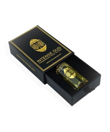 INTENSE OUD Madawi Perfume Oil 12ML (0.40 OZ) With Black Gift Box A Fruity Floral Fusion With A Warm Finish. - Buy Online on GoSupps.com