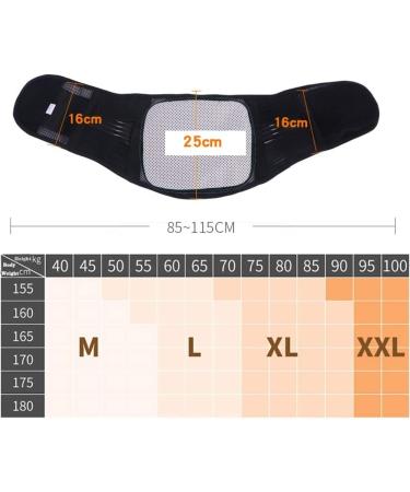 Double Lumbar Support Belt for Pain Relief & Injury Prevention - Sciatica & Spinal Stenosis Back Support (Black) - Buy Online on GoSupps.com