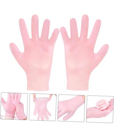 Housoutil 1 Pair Whitening Moisturizing Gloves Holly Headband Heel Moisturizing Gloves White Gloves Men Moisturizing Gloves for Women Dry Skin Gloves Sebs Sun Protection Pink - Buy Online on GoSupps.com