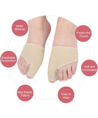 Bunion Corrector & Toe Separators - Heasoy Bunion Pain Relief Splints for Hallux Valgus, Overlapping Toe, Turf Toe - 2 Pair, 0% BPA - Buy Online on GoSupps.com