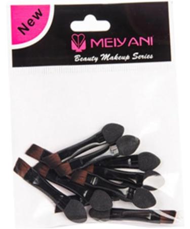 SKISUNO 50pcs Eye Shadow Brush Eyebrow Brush Black Suits Cosmetics Eye Shadow Applicator Mix Eye Brush Miss - Buy Online on GoSupps.com