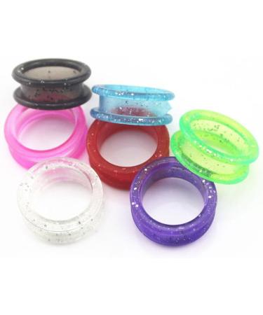 Ganazono 18-Piece Hairdressing Silicone Scissors Finger Rings & Accessories - Rubber Thumb Inserts & Protection for Hair Dressers - Buy Online on GoSupps.com