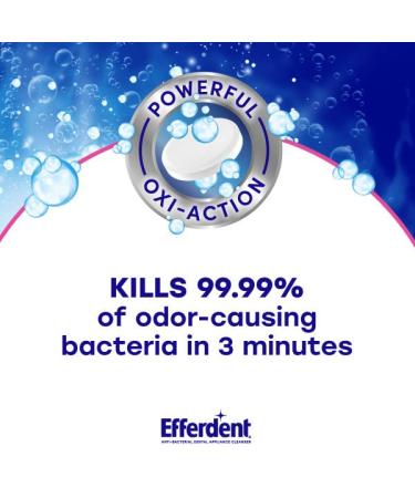 Efferdent Original Anti-Bacterial Denture Cleanser Tablets 126 ea (Pack of 3) - Buy Online on GoSupps.com