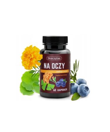 Skoczylas - eyes - lutein - perfect functioning of the retina - for women - for men - 60 capsules - dietary supplements - vegan -vegetarian