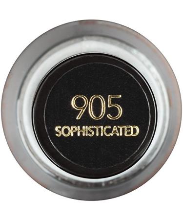 Revlon Nail Enamel 905 Sophisticated - Chip Resistant Nail Polish Glossy Black/Grey Finish 0.5 oz | International Shipping Available - Buy Online on GoSupps.com