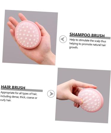 GLEAVI 1 Piece Scalp Massage Brush For Adults Boy Girl Ergonomic Design Soft Silicone Easy To Clean Suitable Hair Types For Home Use Travel - Buy Online on GoSupps.com