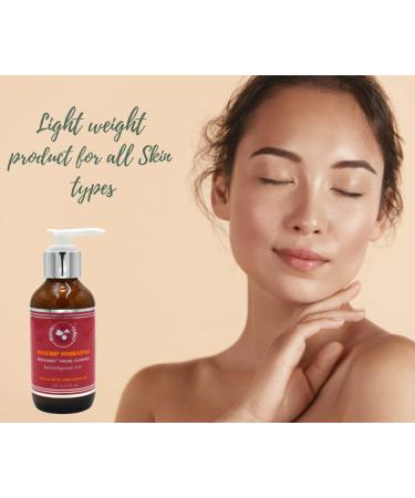 Midori Family Rosehip Hydrating Biotensify Facial Cleanser - Gentle Cream for Pore Minimizing Hydration & Glowing Skin - 4oz - Buy Online on GoSupps.com