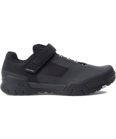 Crank Brothers Mallet-E Speed Lace Cycling Shoes - Unisex Black Silver Size 43 EU - Best for Enduro & Trail Riding - Buy Online on GoSupps.com