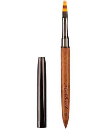 Nail Polish Brush - Tool - Sandalwood Nail Polish Brush For Thin Details Fine Drawing Long Lines Home Use And Professional Nail Salon J - Buy Online on GoSupps.com