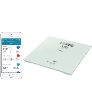 Buy A&D Medical UC-352BLE Bluetooth Digital Personal Scale - Smart App Connected High Precision for International Shipping - Buy Online on GoSupps.com