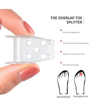 Buy Asinter Toe Spreader - Bale Toe Gel Orthoses for Hallux Valgus & Overlapping Toes (10 Pieces 3.5 x 2 cm) - Easy to Use | International Shipping Available - Buy Online on GoSupps.com