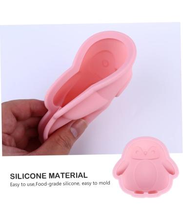 OUNONA 4 Pcs Silicone Mold Penguin Silicone Mould Non-Stick Baking Molds Silicone Dessert Mold Muffin Trays Silicone Fondant Roasting Pan Cake Mold Fondant Mold Cartoon Child Silica Gel Assorted Color 2x2pcs 12.2X11.5X3.3CMx2pcs - Buy Online on GoSupps.com