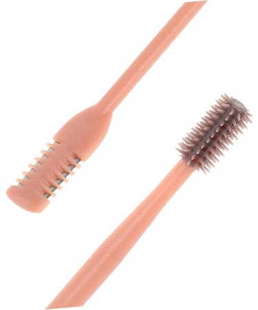 ROMISBABA 12 Pieces Manual Ear Hair Trimmer for Adults Double Sided Hair Remover with Soft Cleaning Brush Reliable in Caramel Color - Buy Online on GoSupps.com