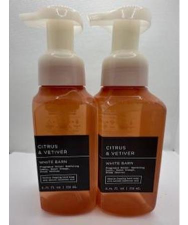 Set of 2 Citrus & Vetiver Gentle Foaming Hand Soap 8.75 Ounce