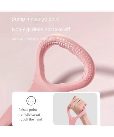 Tvnakdfq Pink 8-Figure Tensioner Open Back Training Tool for Shoulder and Back Slimming Yoga Fitness Tension Belt - Buy Online on GoSupps.com