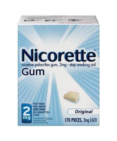 Nicorette Gum 2 Mg Refill Orig 169